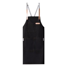 Manufacture Salon Apron Personalized Design Barber Assistant Apron Wall Apron Metal Button Adjustment SKAP125 Manufacture Salon Apron Personalized Design Barber Assistant Apron Wall Apron Metal Button Adjustment SKAP125